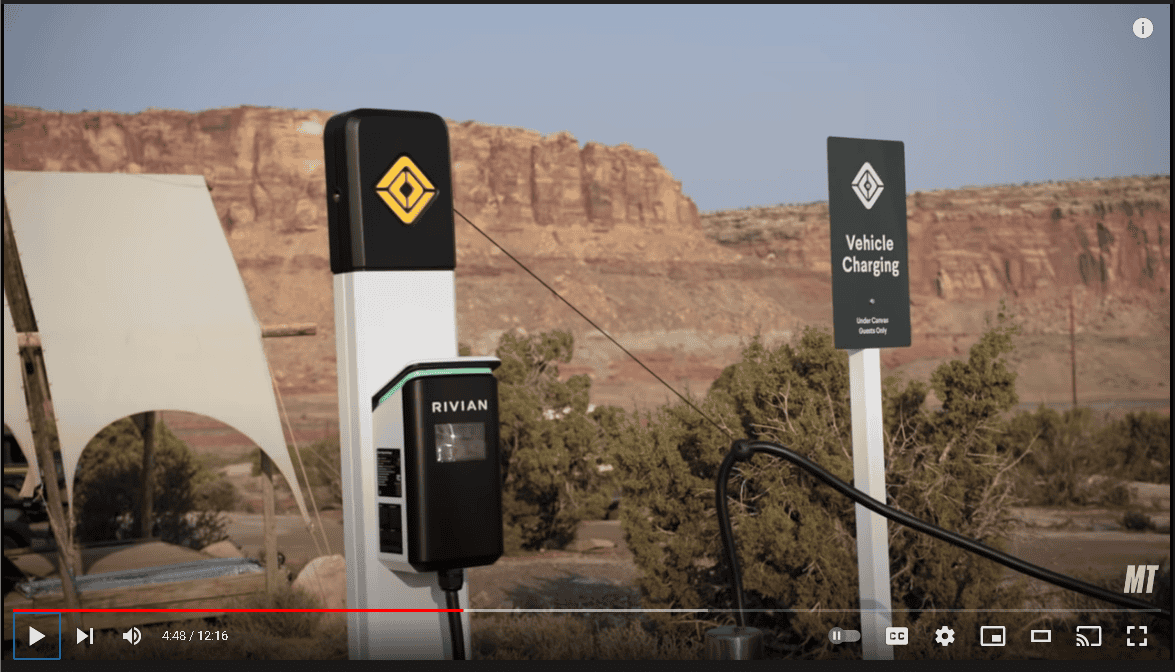 Cybercab Robotaxi Watch Rivian R1T Electric Truck Tackle The Trans-America Trail 1633735774882