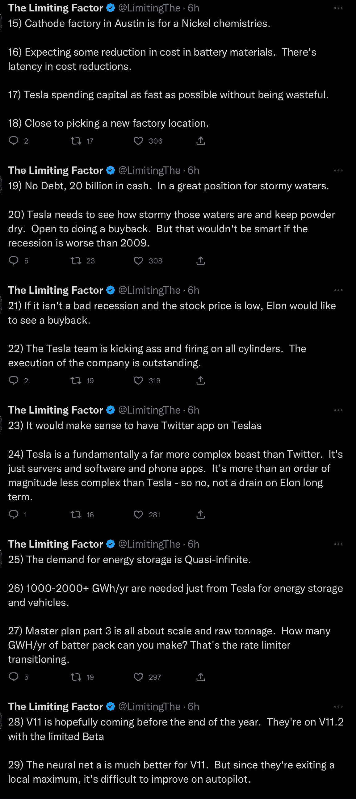 Cybercab Robotaxi Elon Talks Economy, Possible Discounting, Demand Issues, Stock Sales, and TSLA on on Twitter Spaces 1671772458175