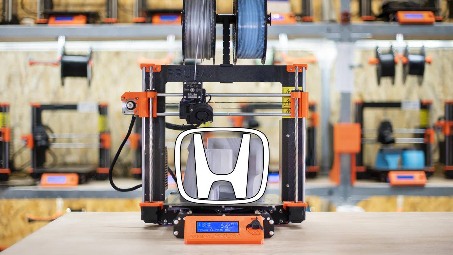 Cybercab Robotaxi 3D Printing 20220413-Honda-Prusa-3D-Printin