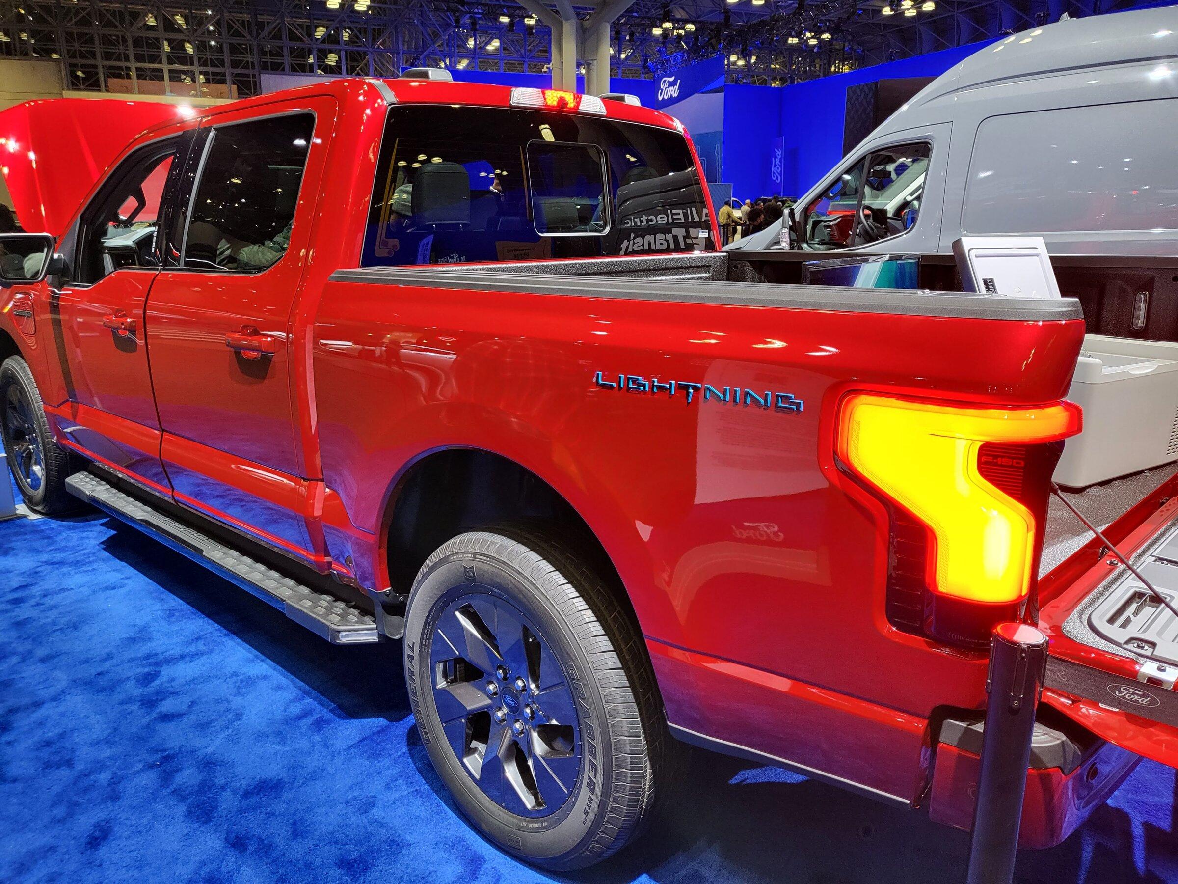 Cybercab Robotaxi Strong Non-Tesla EV presence at the 2022 New York International Auto Show 20220415_203904