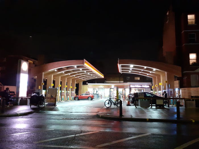 Cybercab Robotaxi Shell turned an old gas station into an EV-only charging hub with free WiFi and solar panels 620fc5b8462ff20019c5ac51?width=700