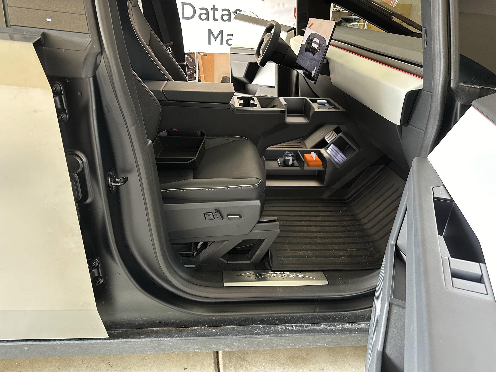 Cybercab Robotaxi ELECFRESH | Center Floor Organizer 7