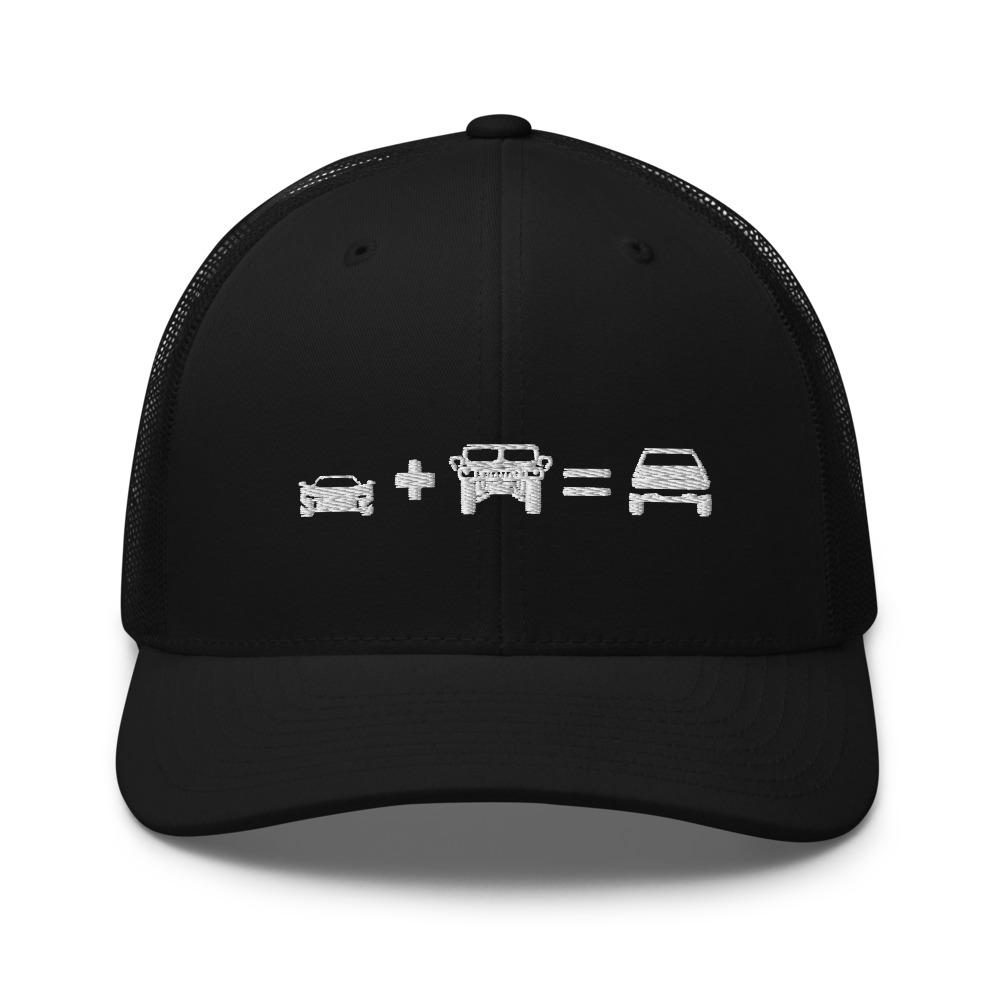 Cybercab Robotaxi New T-Shirt Design! CyberMath Hat 1