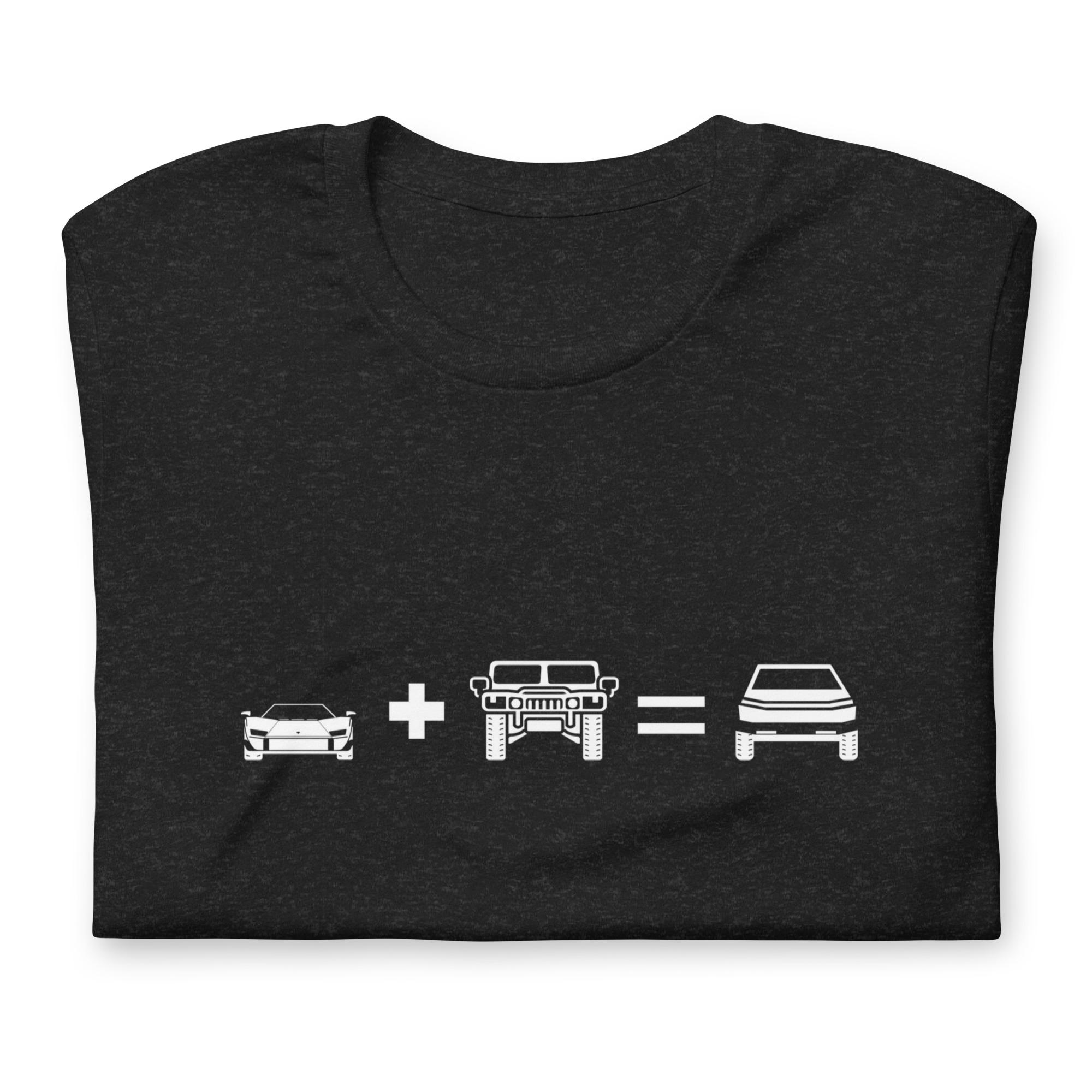 Cybercab Robotaxi New T-Shirt Design! CyberMath T-Shirt 3