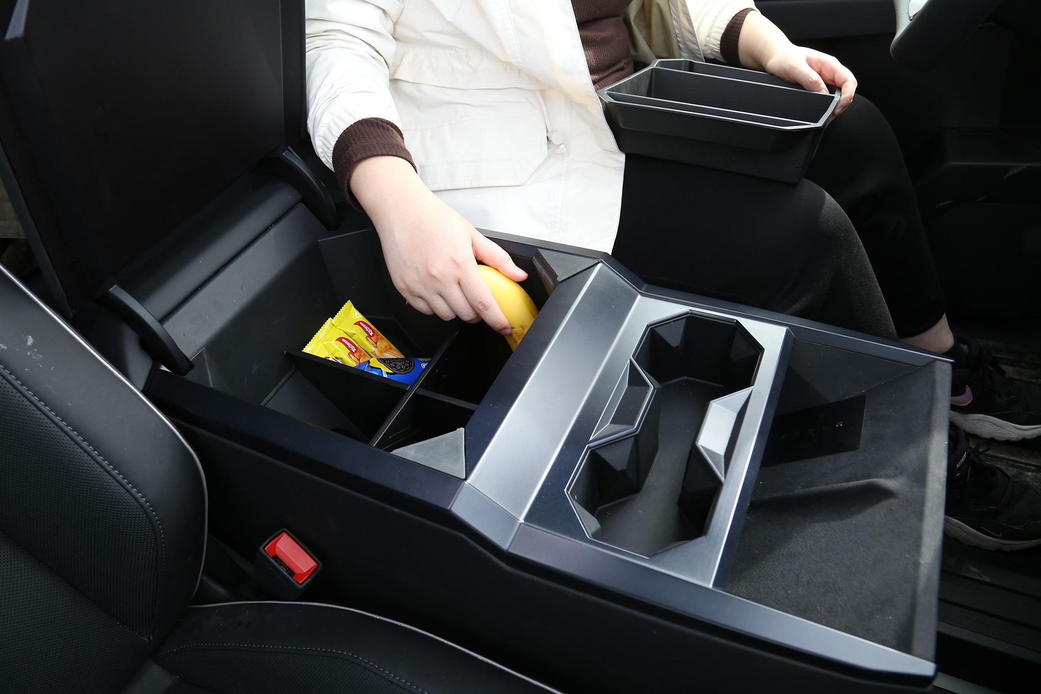 Cybercab Robotaxi ELECFRESH | Product Testing | The Cybertruck Center Console Organizer Solutions IMG_4431.JPG