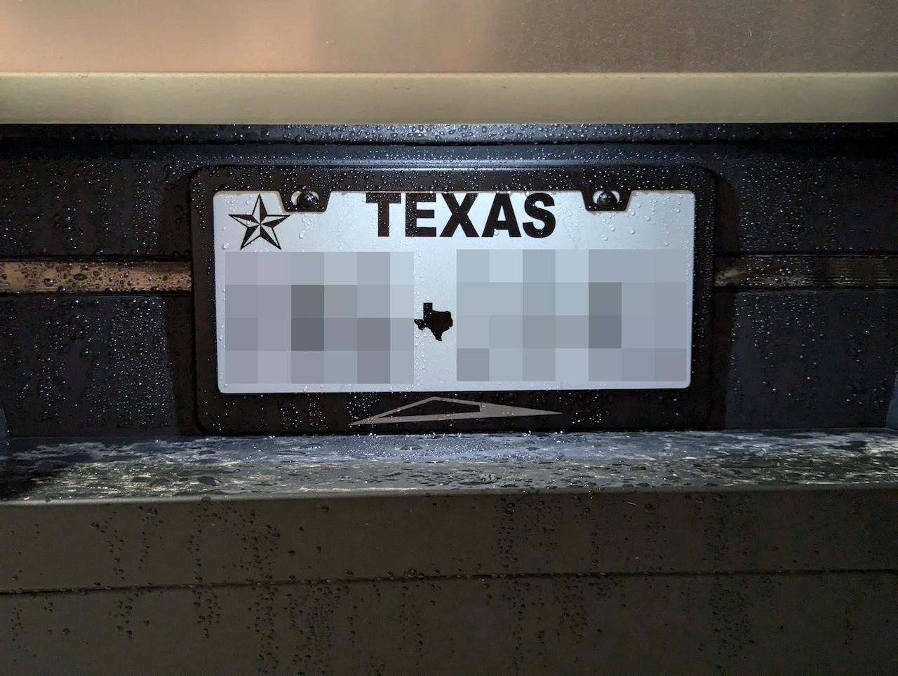 Cybercab Robotaxi ? Cybertruck Silhouette License Plate Frame; laser etched on stainless steel plateframe