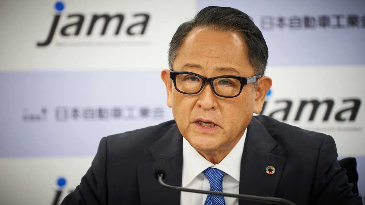 Cybercab Robotaxi Toyota CEO: Going All-EV Could Cost Japan Millions Of Jobs -presiding-the-jama-september-9-press-conference-2