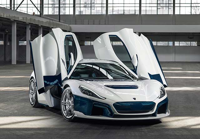 Cybercab Robotaxi Porsche invests additional €70M in Rimac Automobili Rimac-C_Two