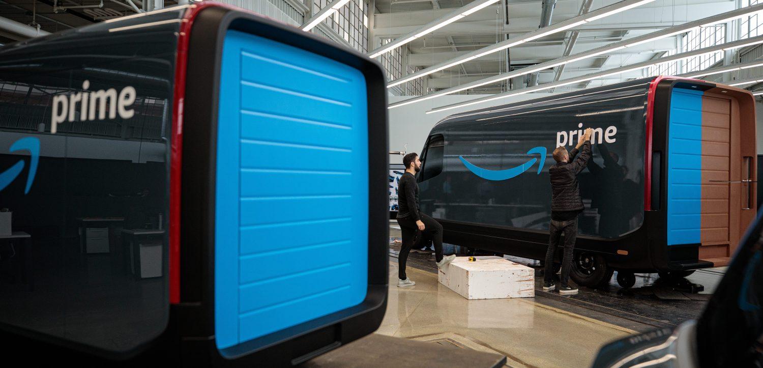 Cybercab Robotaxi Closer look at Rivian’s electric delivery van for Amazon rivian van Amazon