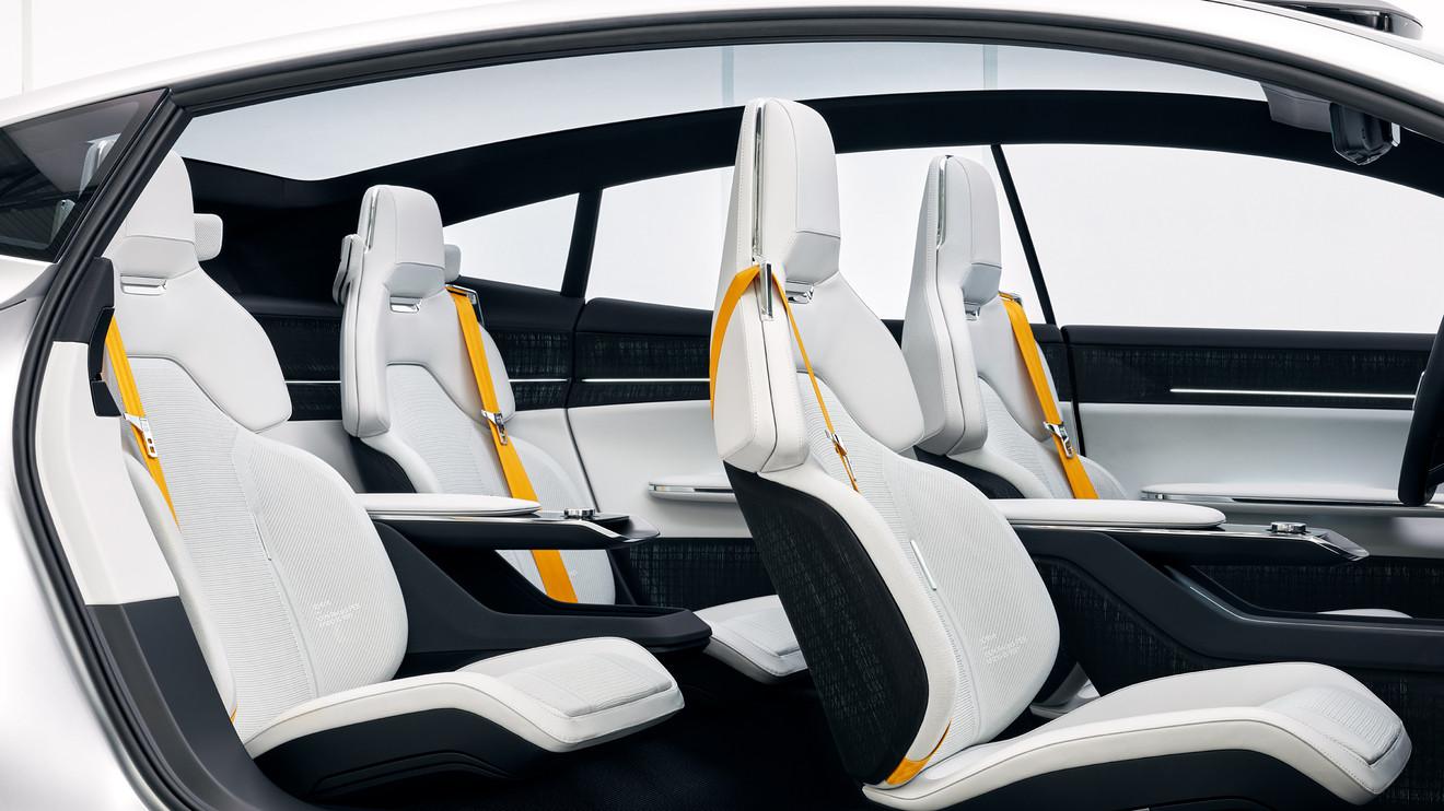 Cybercab Robotaxi New Tesla rival Polestar loads up on digital technology and sustainable materials Seats