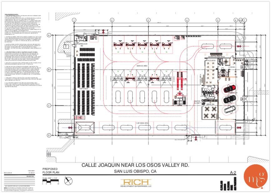 Cybercab Robotaxi Tesla Dealership/Service coming to San Luis Obispo, California TESLA SLO SITE 3