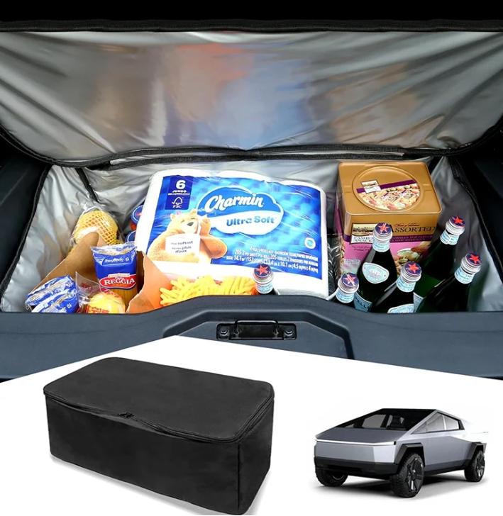 Cybercab Robotaxi Seeking Your Input: Help Teslaunch create more amazing Cybertruck Accessories! Teslaunch Rear Truck Bed Lower Insulation Cooler Bag For Tesla Cybertruck