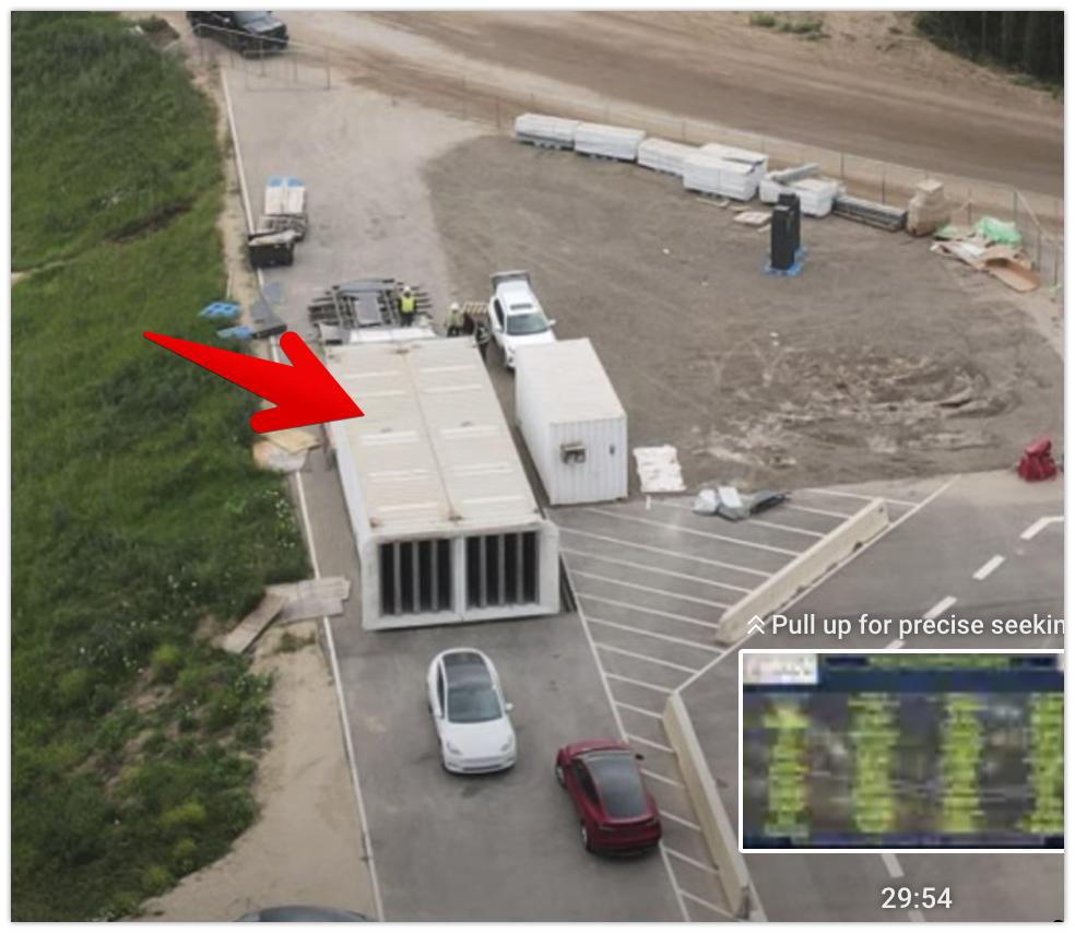 Cybercab Robotaxi Portable Wind Tunnel at Giga Texas-- Wind Tunnel