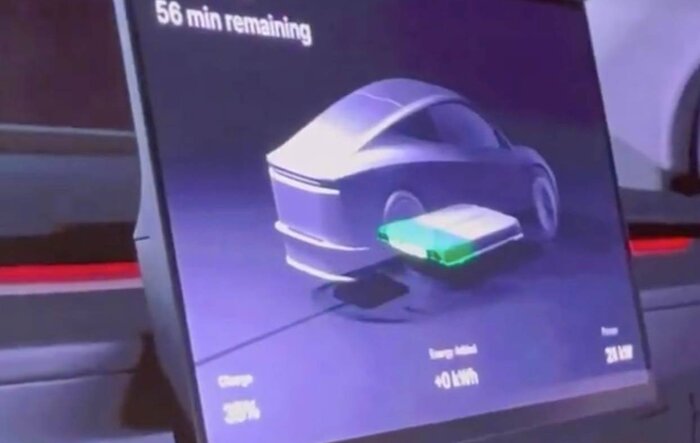 Cybercab Wireless Charging speed up to 21 kW at 38% SoC