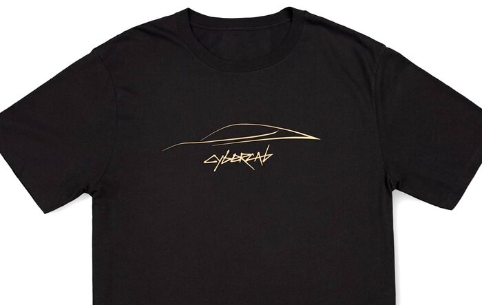 Cybercab Tee T-Shirt available in Tesla shop